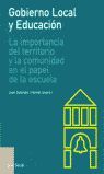 GOBIERNO LOCAL Y EDUCACIÓN