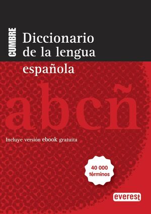 DICCIONARIO CUMBRE DE LA LENGUA ESPAÑOLA