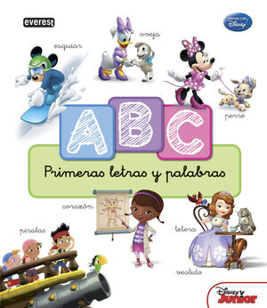 APRENDE CON DISNEY. ABC. PRIMERAS LETRAS Y PALABRAS