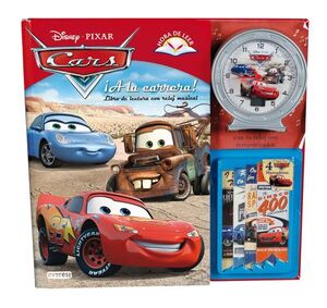 CARS. ¡A LA CARRERA! HORA DE LEER. LIBRO DE LECTURA CON RELOJ MUSICAL