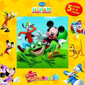 LA CASA DE MICKEY MOUSE. MI PRIMER LIBROPUZLE