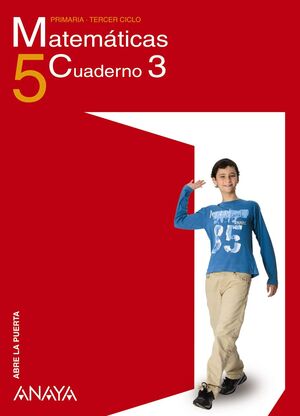 MATEMÁTICAS 5. CUADERNO 3.