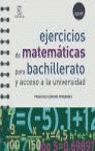 EJERCICIOS DE MATEMÁTICAS PARA BACHILLERATO