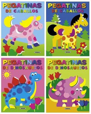 PEGATINAS FÁCILES (4 TÍTULOS)