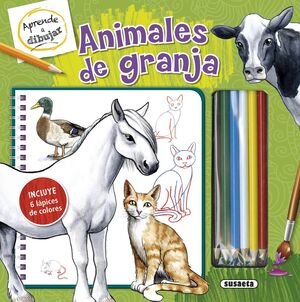 ANIMALES DE GRANJA. APRENDE A DIBUJAR