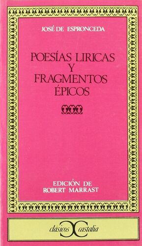 POESÍAS LÍRICAS Y FRAGMENTOS ÉPICOS