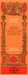 POESÍAS CASTELLANAS COMPLETAS
