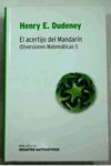 LOS ACERTIJOS DE MANDARIN (DIVERSIONES MATEMATICAS I)