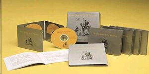 DON QUIJOTE DE LA MANCHA 2 TOMOS AUDIO LIBRO (2 CAJAS = 37 CDS)