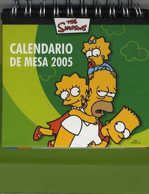 2005 CALENDARIO SIMPSONS DIARIO