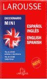 DICCIONARIO MINI ESPAÑOL-INGLÉS, INGLÉS-ESPAÑOL