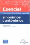 DICCIONARIO ESENCIAL DE SINÓNIMOS Y ANTÓNIMOS