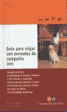 GUÍA PARA VIAJAR CON ANIMALES DE COMPAÑÍA 2003