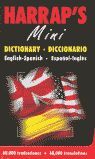 HARRP'S MINI INGLÉS-ESPAÑOL / SPANISH-ENGLISH