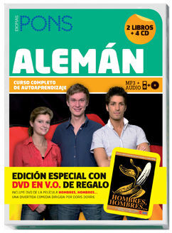 CURSO COMPLETO PONS ALEMÁN + CD + DVD