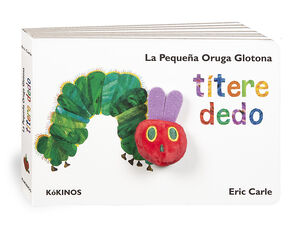 LA PEQUEÑA ORUGA GLOTONA TÍTERE DEDO (MEDIANA)