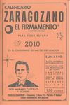 CALENDARIO ZARAGOZANO, 2010