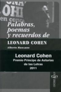 PALABRAS POEMAS Y RECUERDOS DE LEONARD COHEN 3ªED