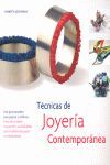 TÉCNICAS DE JOYERÍA CONTEMPORÁNEA
