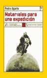 MATERIALES PARA UNA EXPEDICIÓN