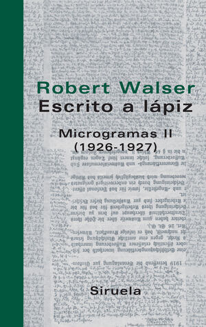 ESCRITO A LÁPIZ. MICROGRAMAS II