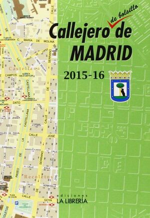 CALLEJERO DE BOLSILLO DE MADRID 2015-16