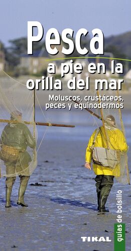 PESCA A PIE EN LA ORILLA DEL MAR. MOLUSCOS, CRUSTÁCEOS, PECES Y EQUINODERMOS