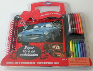 CARS 2. SUPERLIBRO ACTIVIDADES