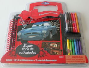 CARS 2. SUPERLIBRO ACTIVIDADES